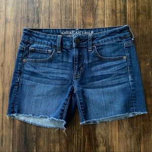 American Eagle stretch denim shorts